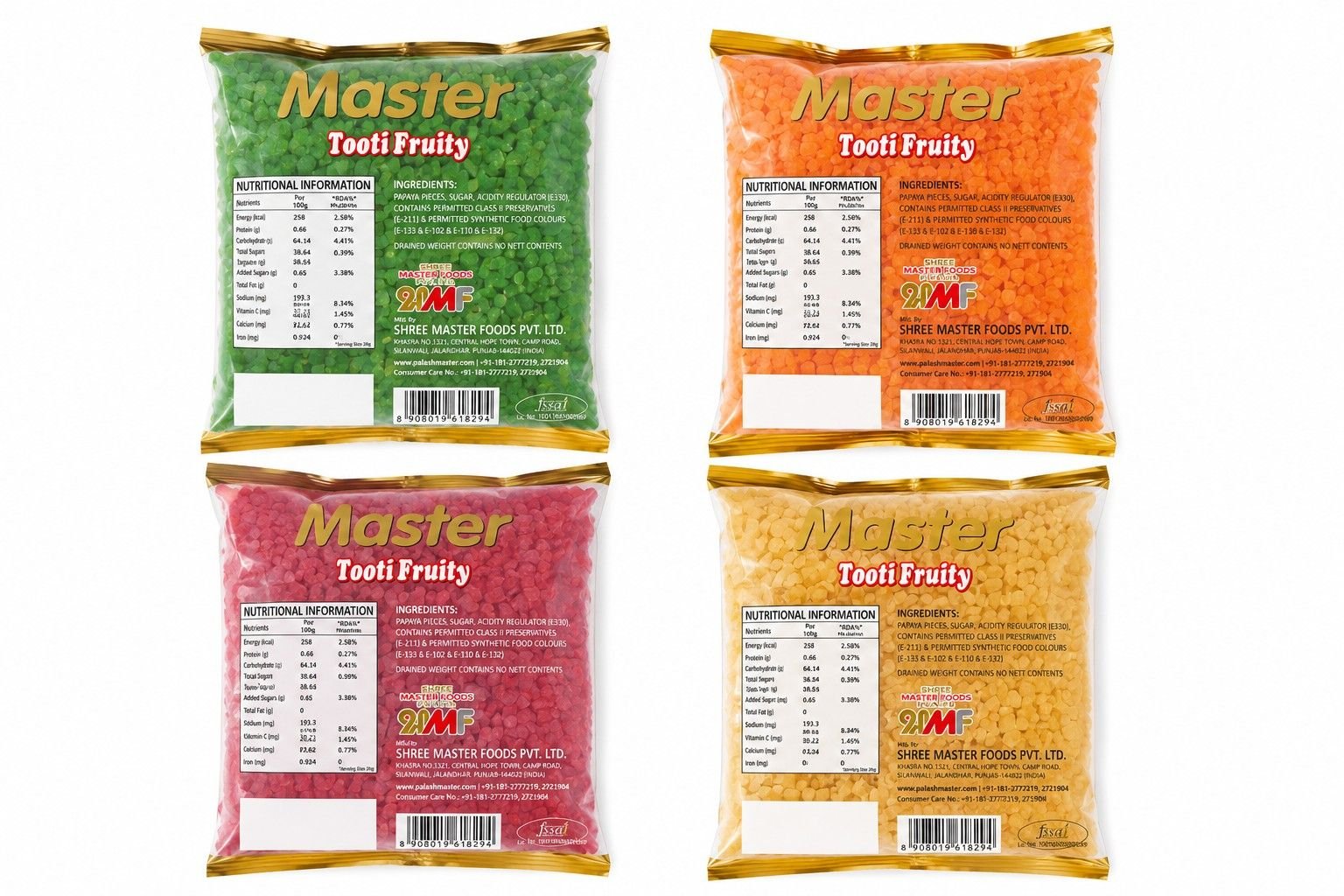 Master Tooti Fruity 1kg