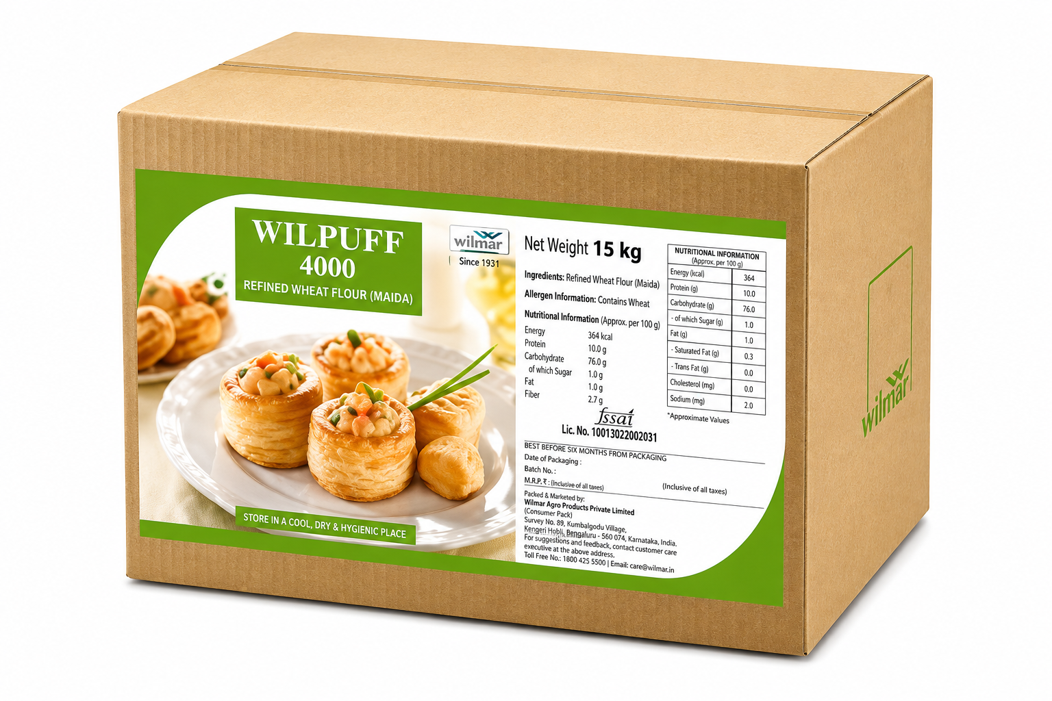 Wilpuff  15kg