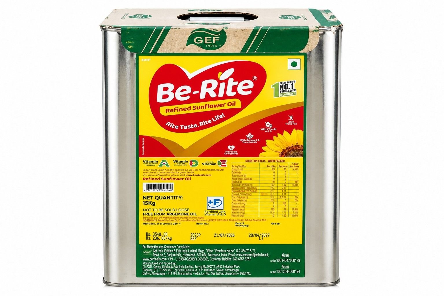 Be Rite Tin