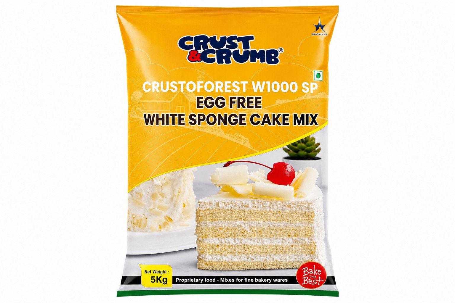 Eggless free vanilla 5kg