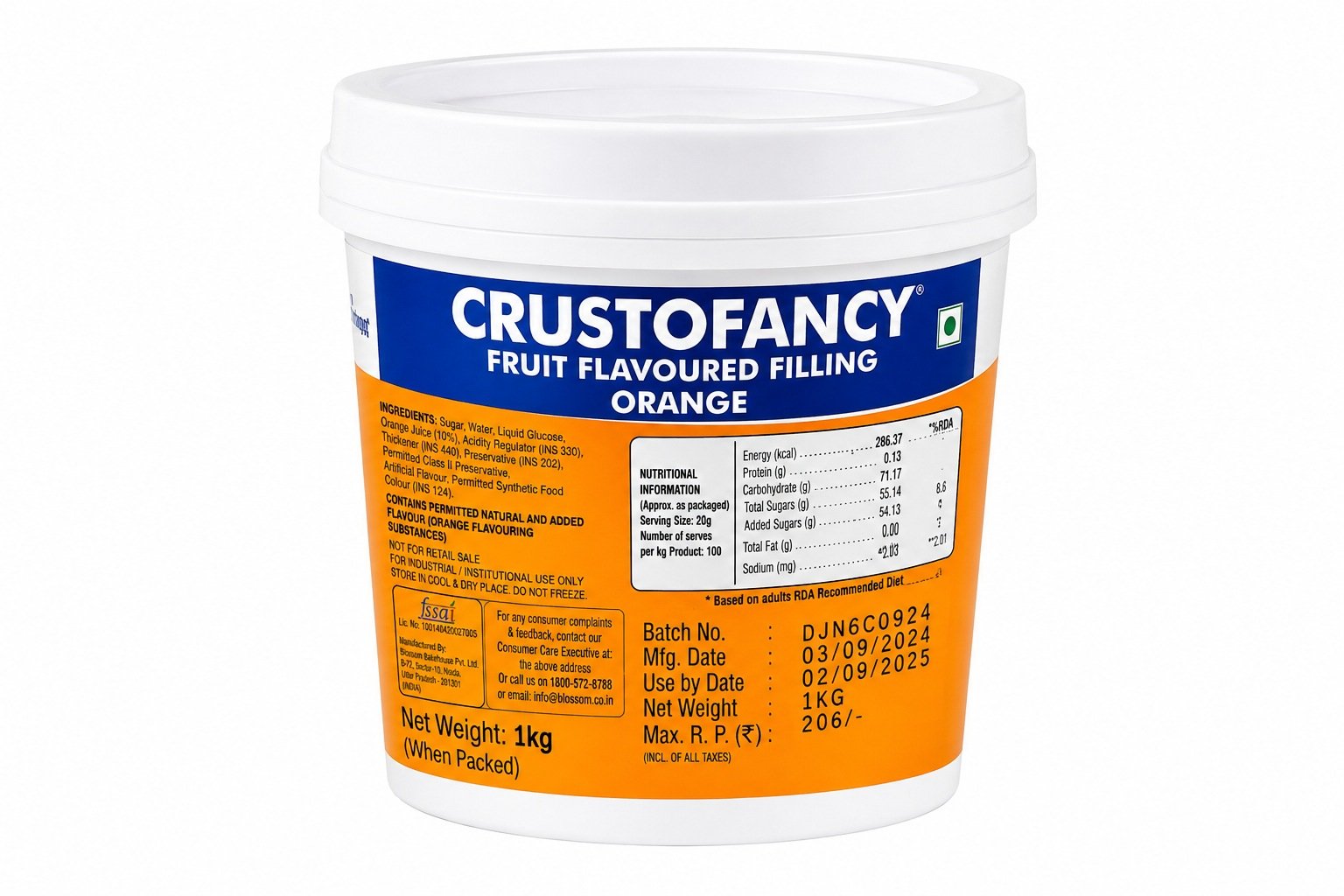 Orange gel 1kg