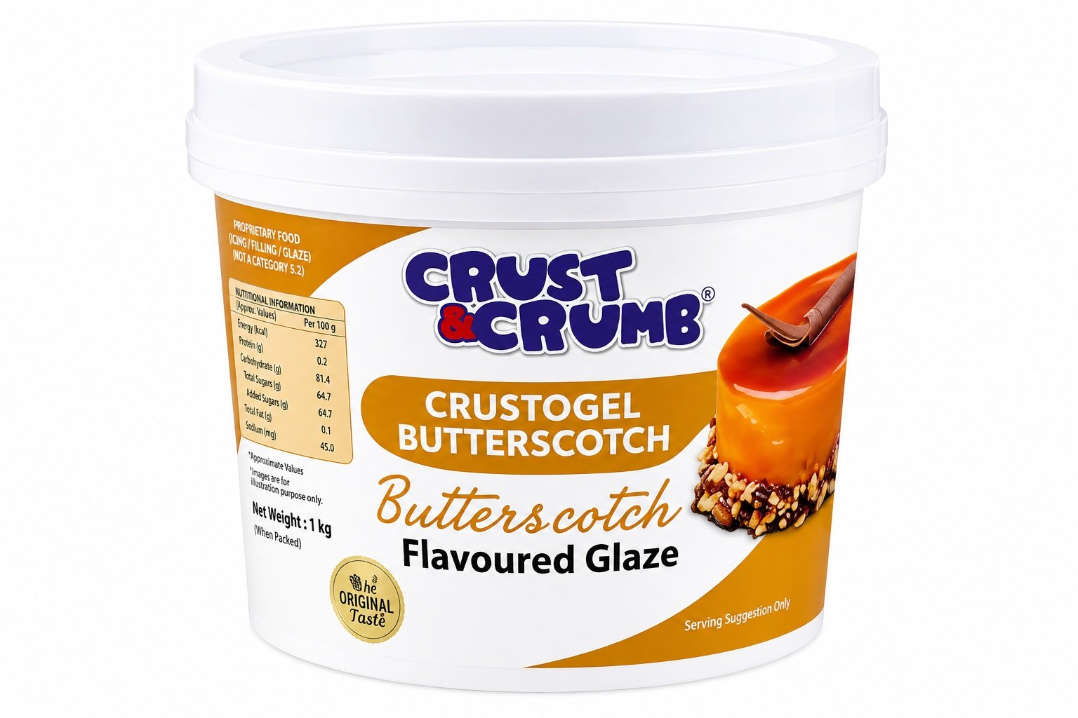 Butterscotch Gel 1kg
