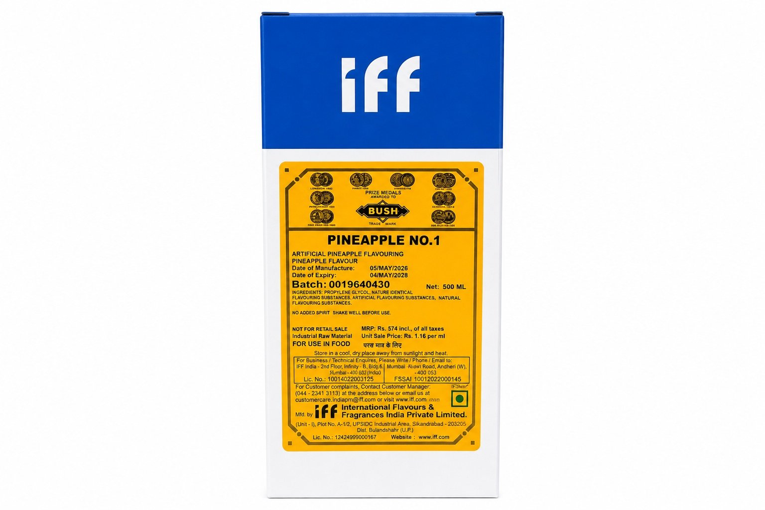 IFF pineapple No1 500ml