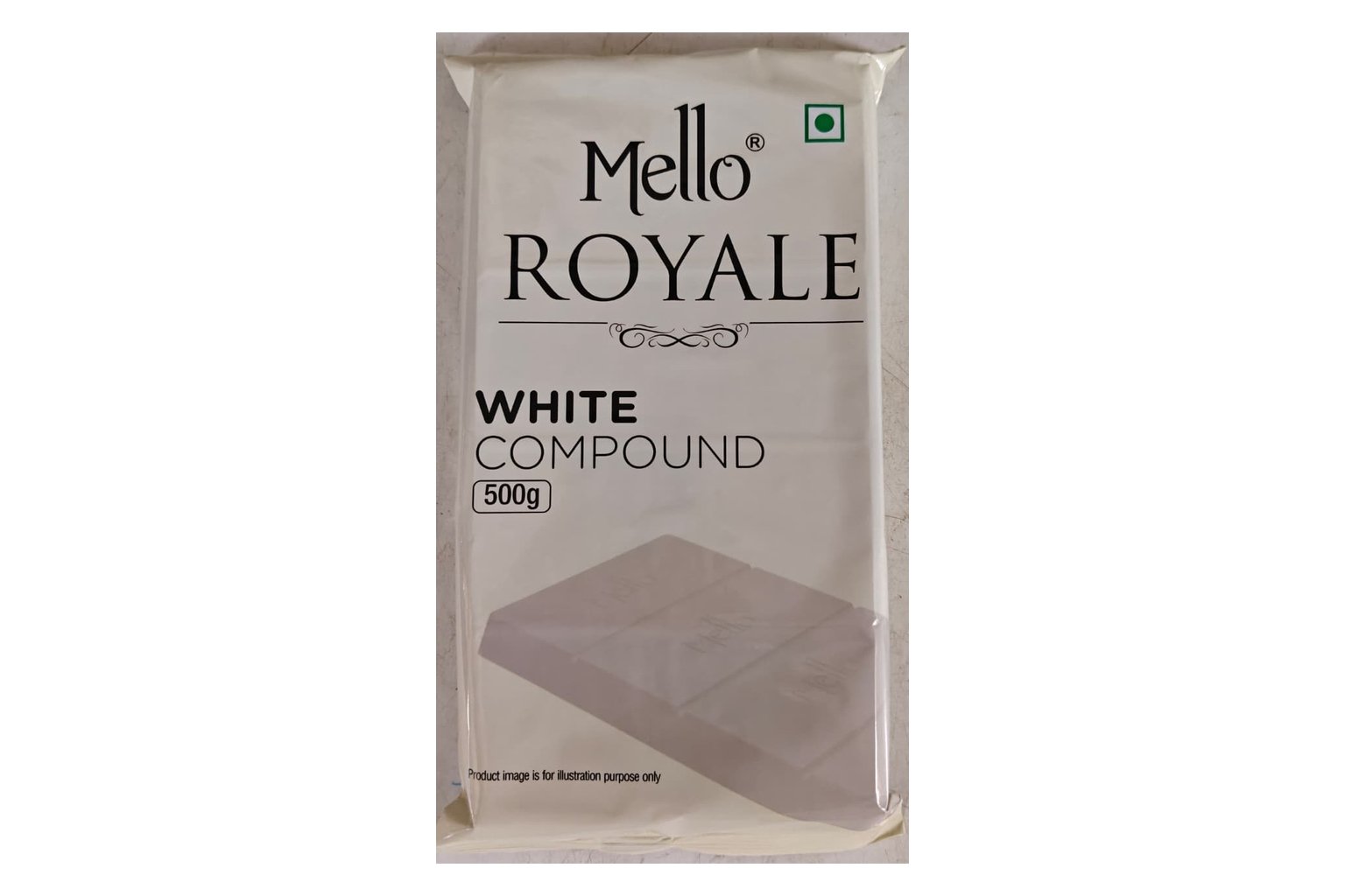 Royal Mello white bar 500g