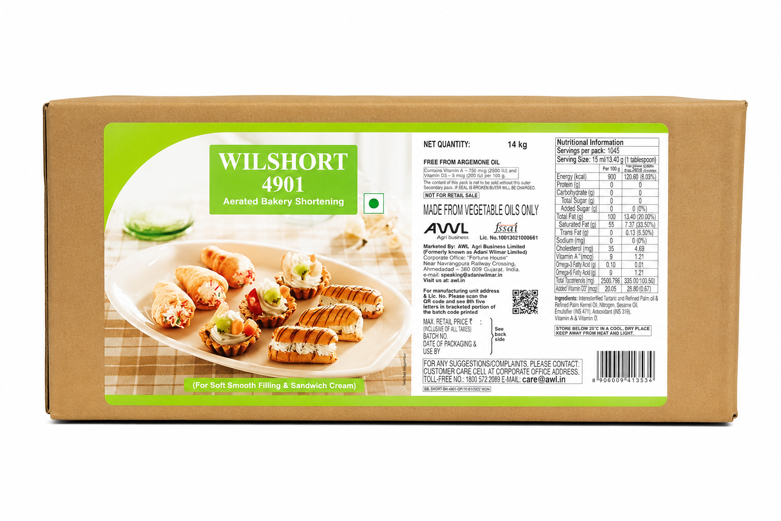 Wilcream 15kg