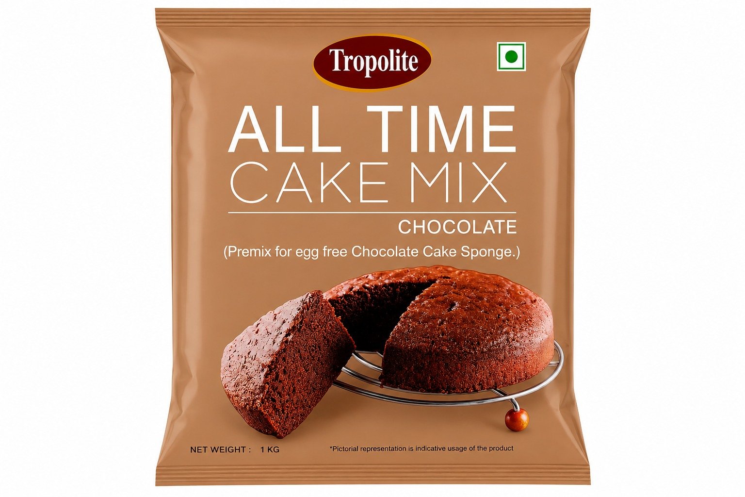All time chocolate egg free mix