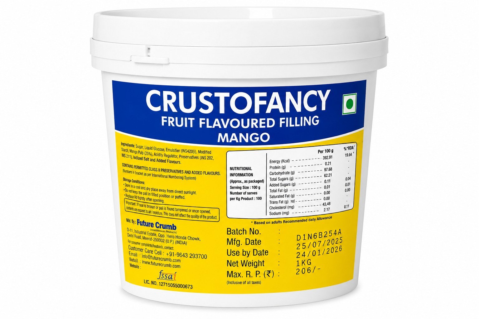 Mango gel 1kg