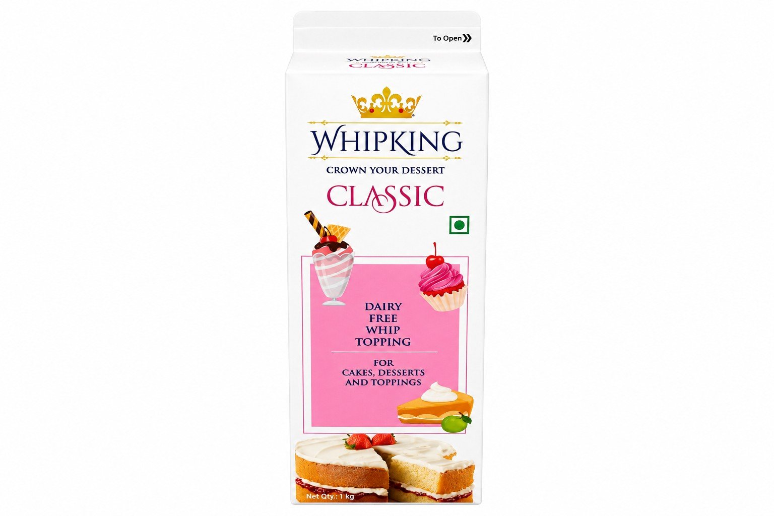 Classic whipping cream 1kg