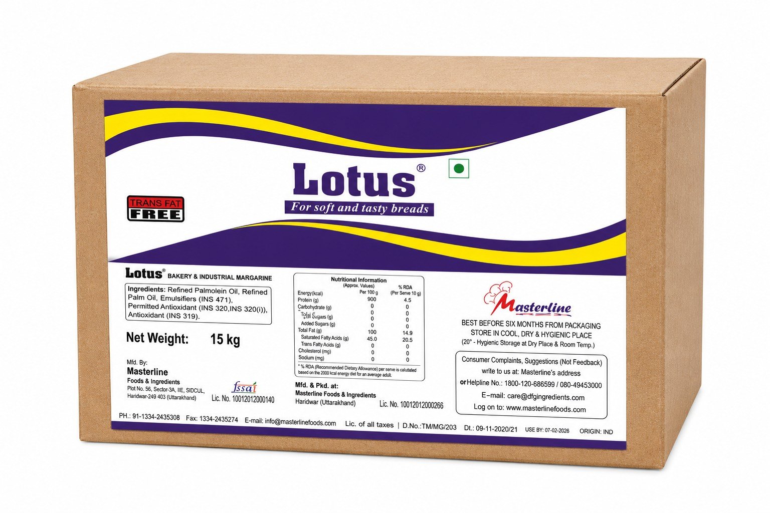 Lotus 15 kg