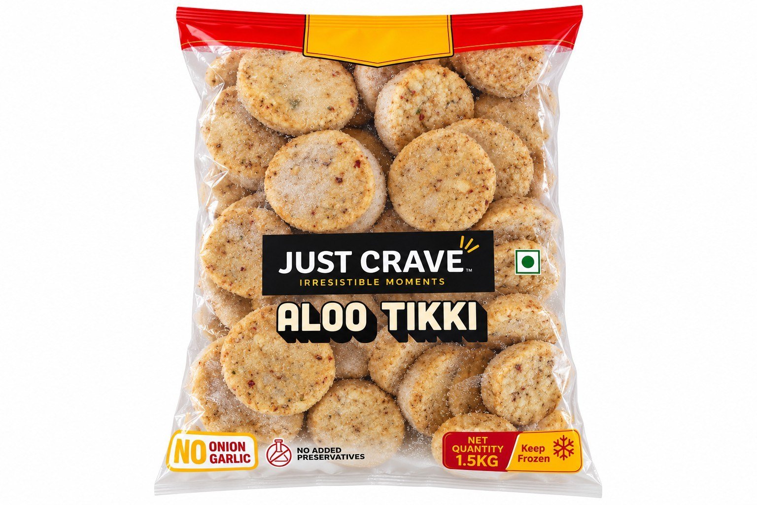 Fal Aloo tikka 1.5kg -35 pieces
