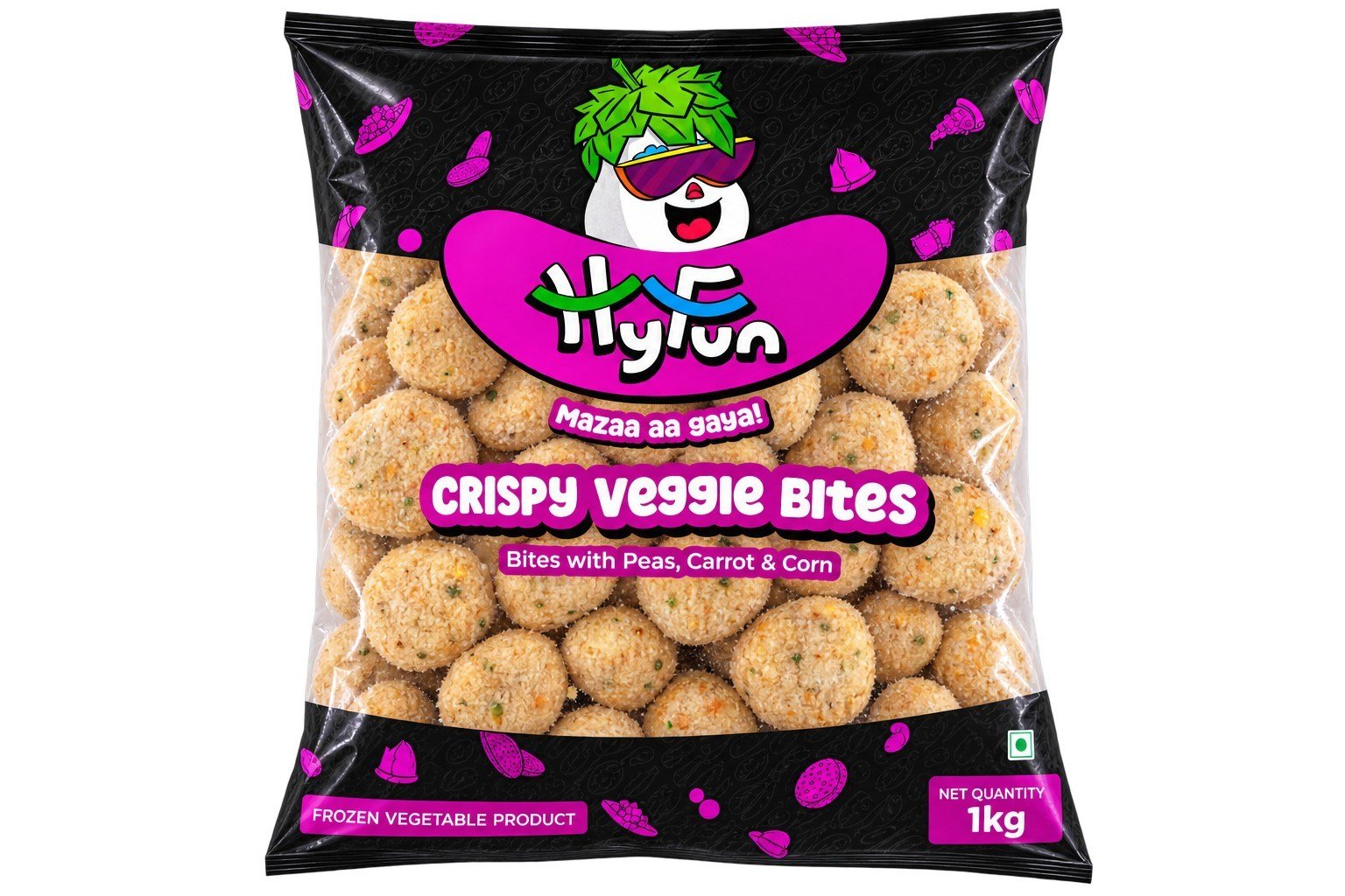 Crispy veggie bite(Veg nuggets) 1kg
