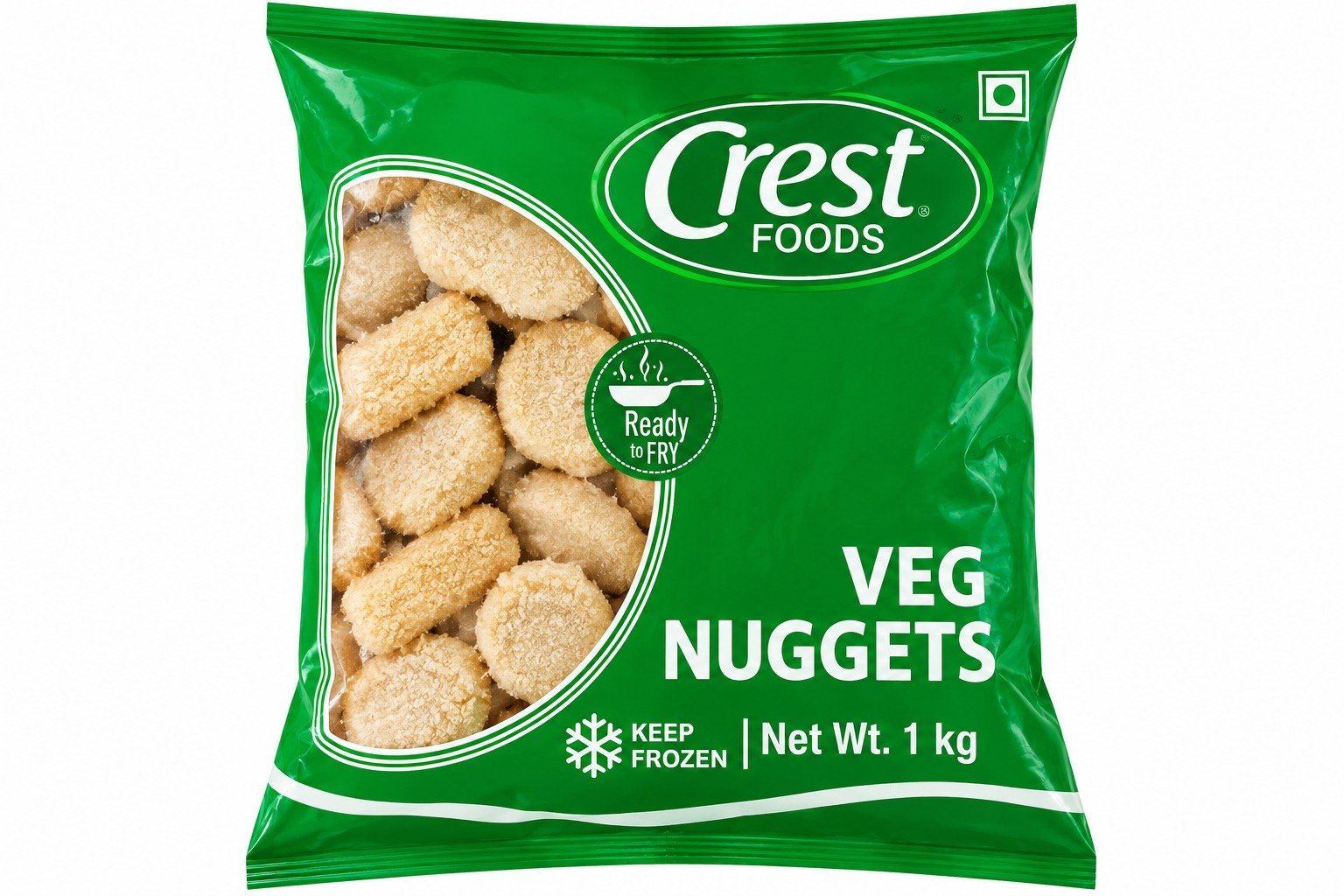 Crest veg nuggets 1kg - 50 pieces