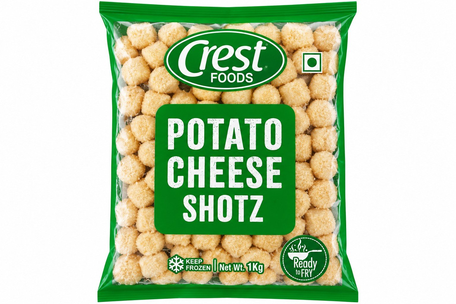 Potato cheese pops 1kg - 85-100 pieces