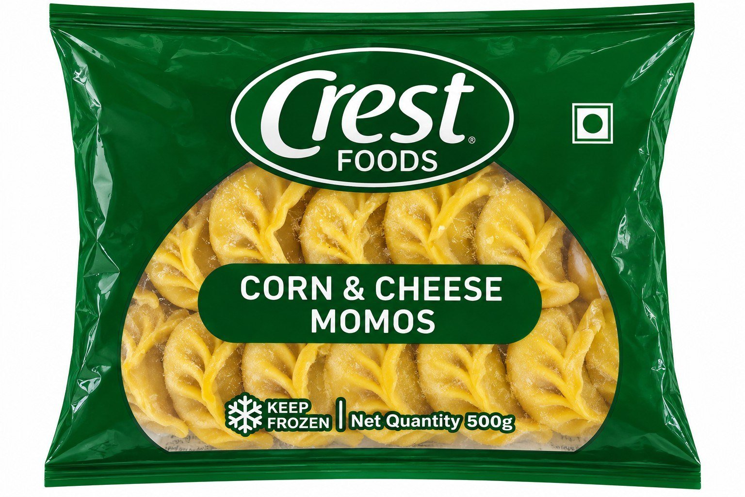 Corn N cheese momos 500g - 25 pieces