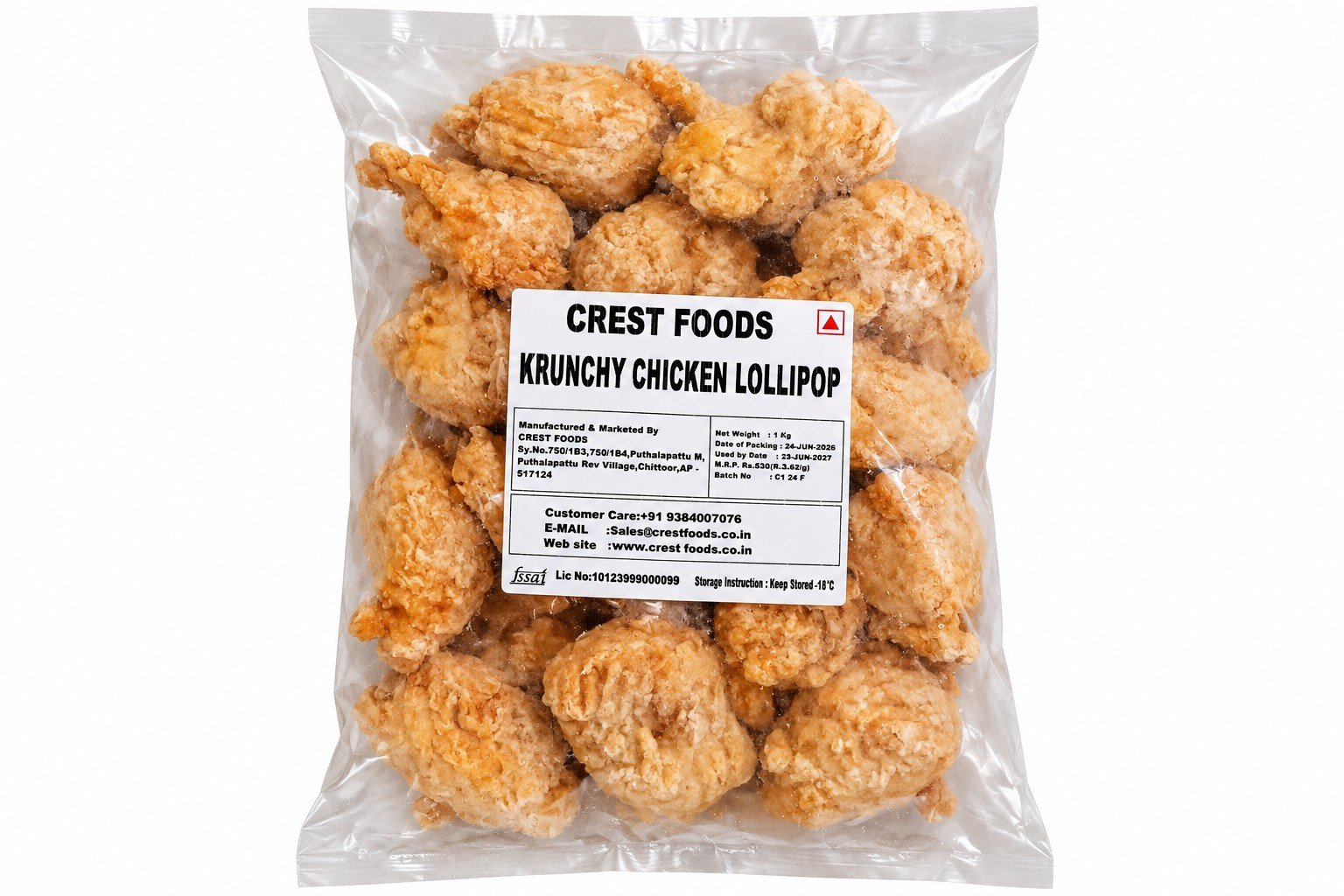 Chicken lollipop 1kg - 25-28 pieces