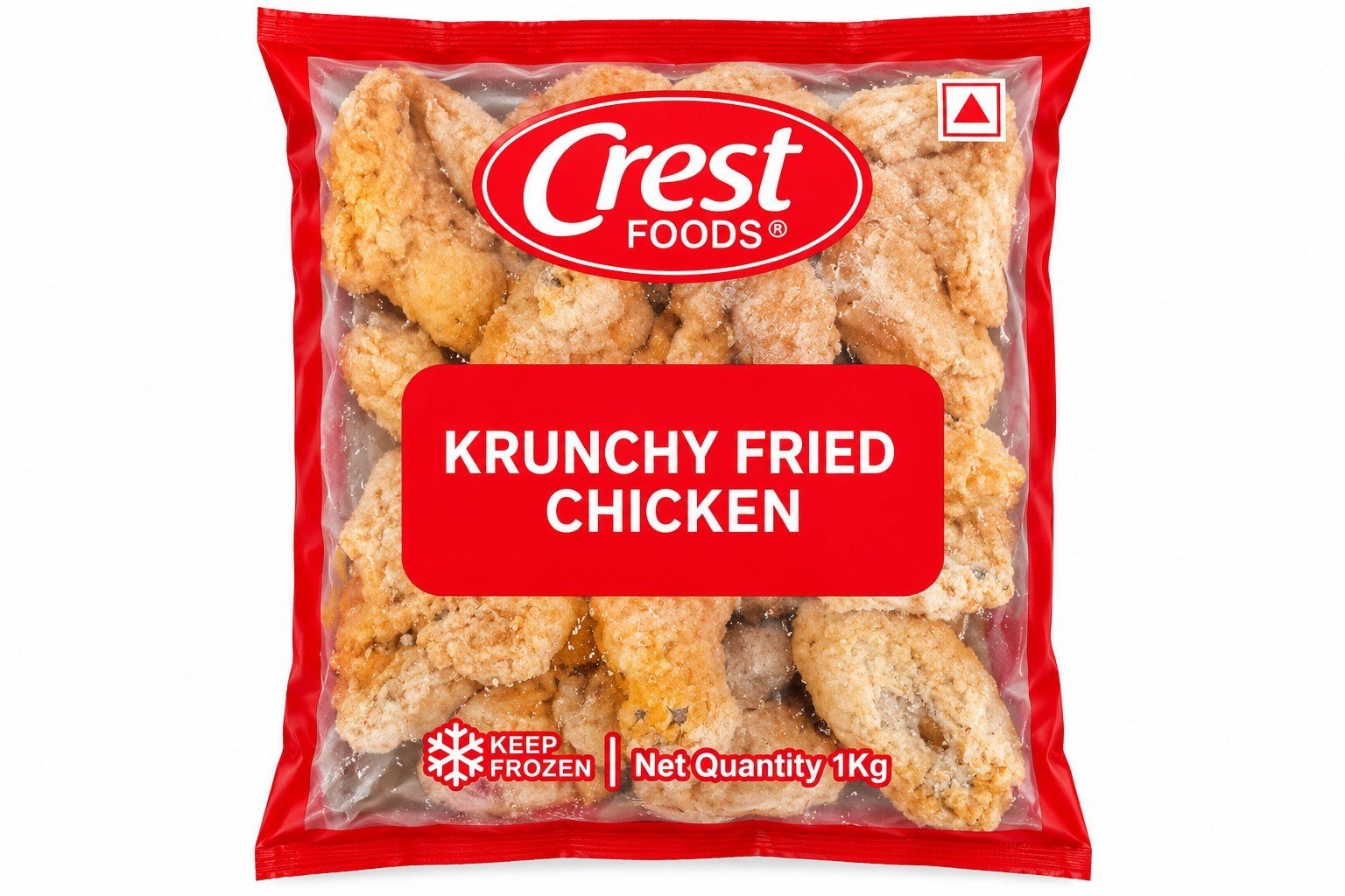 Krunchy Fried Chicken 1kg - 13-14 pieces