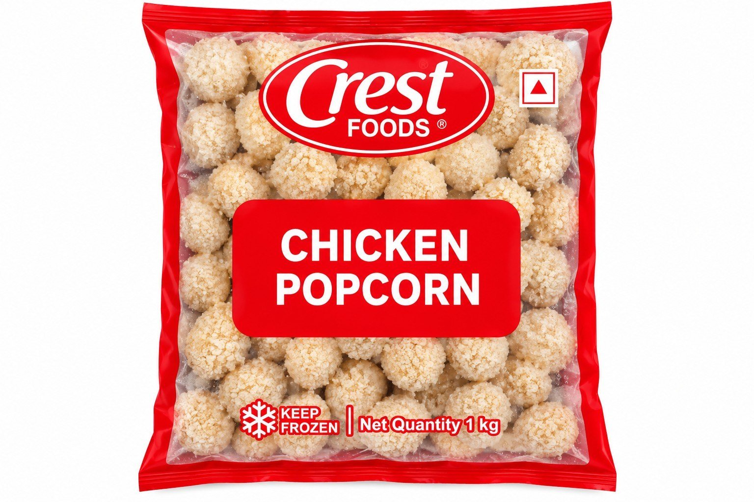 Chicken popcorn 1kg - 100 pieces
