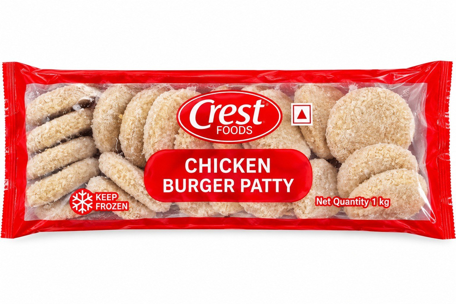 Chicken Burger patty - 20 pieces